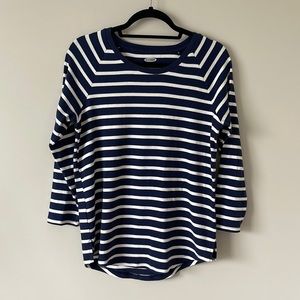 Old Navy 3/4 Length, Striped Top